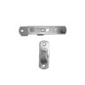 Trava 10cm Tranca de Porta Aço Inox Trinco Tarjeta Ferrolho - 4
