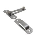 Ver imagem 5 de Trava 10cm Tranca de Porta Aço Inox Trinco Tarjeta Ferrolho