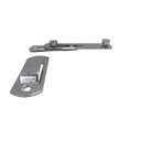 Ver imagem 3 de Trava 10cm Tranca de Porta Aço Inox Trinco Tarjeta Ferrolho