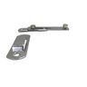 Trava 10cm Tranca de Porta Aço Inox Trinco Tarjeta Ferrolho - 3