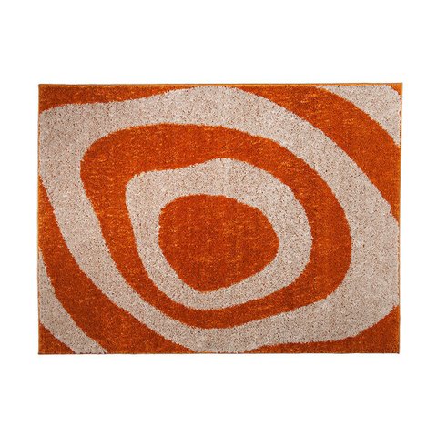 Tapete Sala Toque Macio 2,00x2,50 Linha Design Antid. Açafrão Organic Des 10