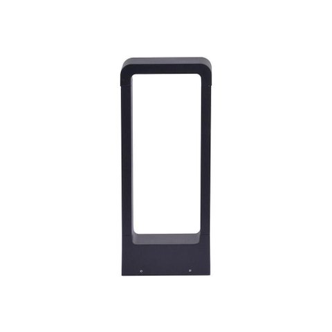 Luminária de Jardim Nordecor Ronu 2685 40cm Led 10w Bivolt Preto 3000k Luz Amarela Preto 2685