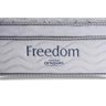 Cama Box King: Colchão Molas Ensacadas Ortobom SuperPocket Freedom Visco + Base CRC Courano White( - 5