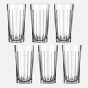 Ver imagem 1 de Copo Long Drink Madrid 395 ml Transparente Nadir - Kit com 6 Unidades
