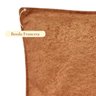 Capa de Almofada Boucle Terracota 45x45 - 3