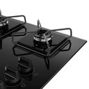 Ver imagem 3 de Cooktop 5 Bocas a Gás Grades de Ferro Aramado Chama Simmer Bdd75be Brastemp