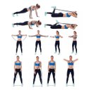 Ver mais imagens de Super Band Elástico Forte Grossa Power Band Faixa Exercício Malhar Funcional Treino Fitness Alongame