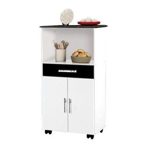 Balcao Classic Com Rodizios Para Bebedouro / Microondas Bpm PASSE BEM