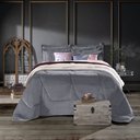 Ver imagem 1 de Edredom Plush Sherpa Queen 240cm x 260cm Cinza Cromo Hedrons