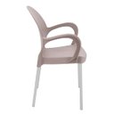 Ver imagem 3 de Cadeira Tramontina Grace Camurça em Polipropileno com Braços