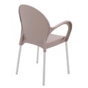 Ver imagem 5 de Cadeira Tramontina Grace Camurça em Polipropileno com Braços