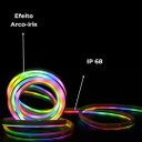 Ver imagem 3 de Kit Fita Neon 5v 5m Rgb Digital 7*14mm Ip68 Tb-01-5145