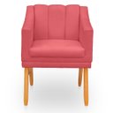 Ver imagem 6 de Kit Poltrona Cadeira para Sala Confortável e Moderna Mila Suede