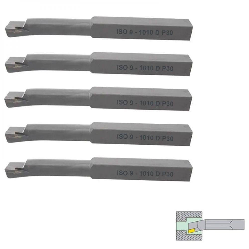 Iso R 1010 P30 Ferramenta Soldada para Torno Iso 9 - 1010 D P30 - 5 Peças | MadeiraMadeira