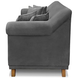 Sofa 2 Lugares Retro Polo 180cm com Almofada Suede 1104 Ezz 1104 - 9 Sofa 2 Lugares Retro Polo 180cm com Almofada Suede 1104 Ezz 1104 - 9