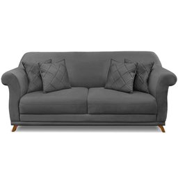 Sofa 2 Lugares Retro Polo 180cm com Almofada Suede 1104 Ezz 1104 - 4 Sofa 2 Lugares Retro Polo 180cm com Almofada Suede 1104 Ezz 1104 - 4