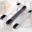 Ver imagem 6 de Suporte com Rodinhas para Arrastar Geladeira e Móveis