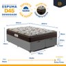 Cama Box Baú com Colchão de Espuma D45 Probel Guarda-costas Proforce Plus Super King 193cm - 2