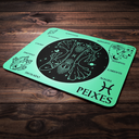 Ver imagem 2 de Mouse Pad Signos - Peixes - Light Green