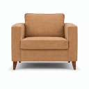 Ver imagem 3 de Poltrona Cadeira Milano Luxo  Para Sala Recepção Escritorios Cor- Veludo Cappucinno Belufan Móveis