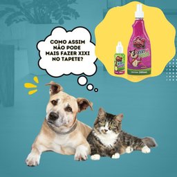 Kit Educador Sanitário Xixi Pode+Xixi Não Pode Cachorro Gato - 6