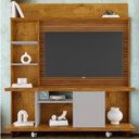 Ver imagem 2 de Estante Home Tv 47 Pol 160 Cm Taurus Naturalle Off White Bechara