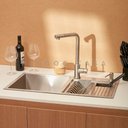 Ver imagem 6 de Kit Cuba para Cozinha com Escorredor Awá e Torneira Misturador Monocomando Extensível Gurupi -