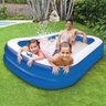 Piscina Inflável Retangular 100 Litros 120 cm Com Bomba e Forro VG+ - 7