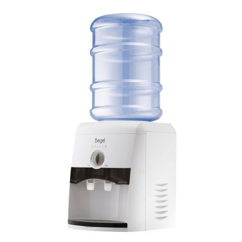 Bebedouro de Mesa 1,4 Litros Branco-fumê Stille Begel Bebedouro 220v