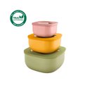 Ver imagem 1 de Conjunto de 3 Potes Herméticos Rasos 19,5 X19,5 X H9,3 Cm - 450/975/190 Guzzini