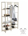 Ver imagem 2 de Armario Livreiro Aberto Industrial Pinus Prateleiras Technox Marrom