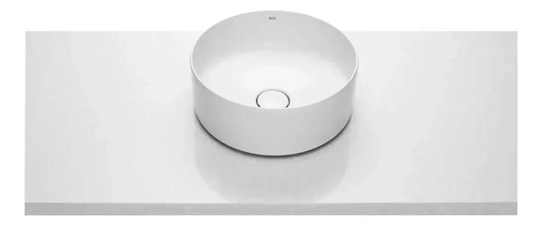 Cuba de Apoio 37x37 Val7/8 Inspira Round Branca Roca - 2