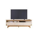 Ver imagem 5 de Rack Selene para Tv de até 75 Polegadas - Cinamomo Off White - Madetec