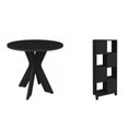 Ver imagem 2 de Conjunto Mesa Sun Armário 4 Portas com Abertura Lateral Wally Preto Artany