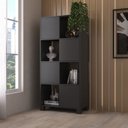 Ver imagem 5 de Conjunto Mesa Sun Armário 4 Portas com Abertura Lateral Wally Preto Artany