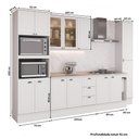 Ver imagem 7 de Cozinha Completa com Balcão Milla Dolce 13 Portas MDF Branco Móveis Carraro