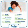 Colchão Solteiro de Espuma Orthoface Polar 88x188x25m - Suporta até 120kg - 3