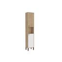 Ver imagem 1 de Paneleiro Cozinha Modulado Torino C/ 2 Portas 40cm Mel/off White Movelbento