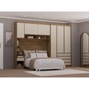 Ver imagem 1 de Guarda Roupa Casal Modulado 6 Portas e 6 Gavetas Veneza Luciane Móveis