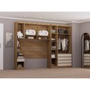 Ver imagem 2 de Guarda Roupa Casal Modulado 6 Portas e 6 Gavetas Veneza Luciane Móveis