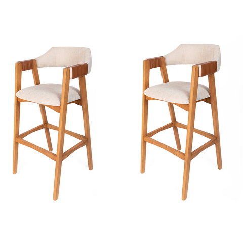 Kit Conjunto Banquetas Bruxelas