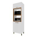 Ver imagem 1 de Torre Quente Bariloche 4 Portas 100% MDF Branco - Indekes