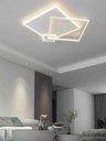 Ver imagem 6 de Lustre Plafon Led 60w Sobrepor Moderno Branco 3200k Bivolt