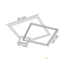 Ver imagem 4 de Lustre Plafon Led 60w Sobrepor Moderno Branco 3200k Bivolt