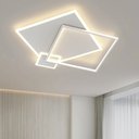 Ver imagem 2 de Lustre Plafon Led 60w Sobrepor Moderno Branco 3200k Bivolt