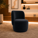 Ver imagem 1 de Poltrona Decorativa Bia Orgânica Veludo Recepção Sala Estar Quarto