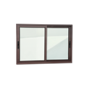 Ver imagem 1 de Janela Alumínio Elite 2 Folhas Moveis 120 x 150 V.Liso Marrom Corten Brimak