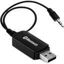 Ver imagem 1 de Receptor Adaptador Bluetooth Cabo -p2 Carro Caixa Som Home Theater
