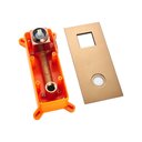 Ver imagem 3 de Torneira Banheiro Lavabo Parede Monocomando Misturador Rose Gold Demima