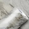 Adesivo Gold Pedras Mármore  Carrara Gloss 200X60Cm - Imprimax - 1